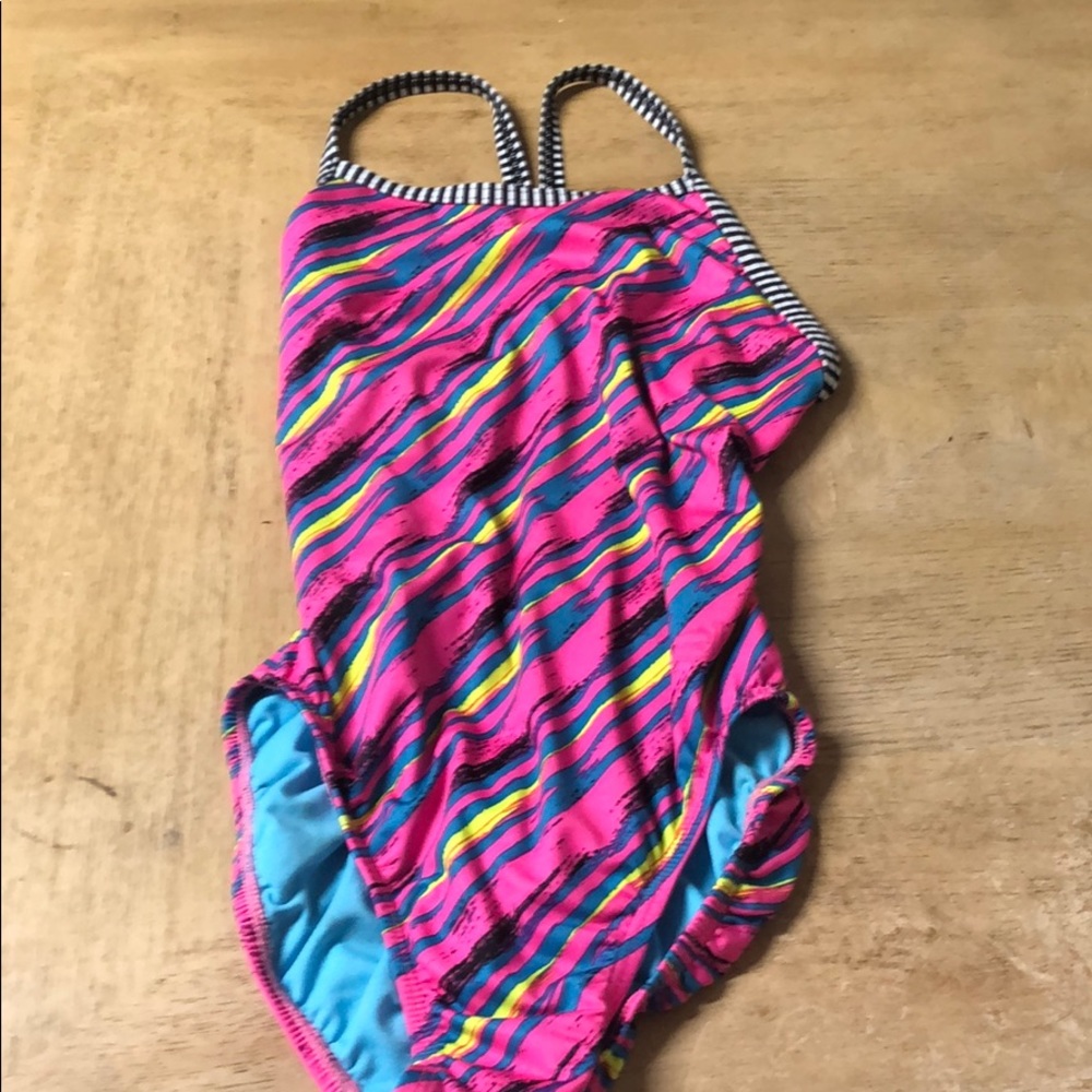 Dolfin Pink and Blue Swimsuit